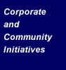 Corporate and Community Initiatives