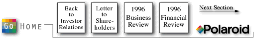 Polaroid Corporation Annual Report 1996