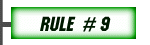 rule number 9